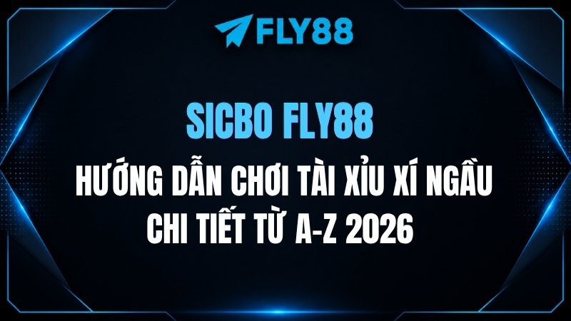 Sicbo Fly88: Hướng dẫn chơi Tài Xỉu Xí Ngầu chi tiết từ A-Z 2026
